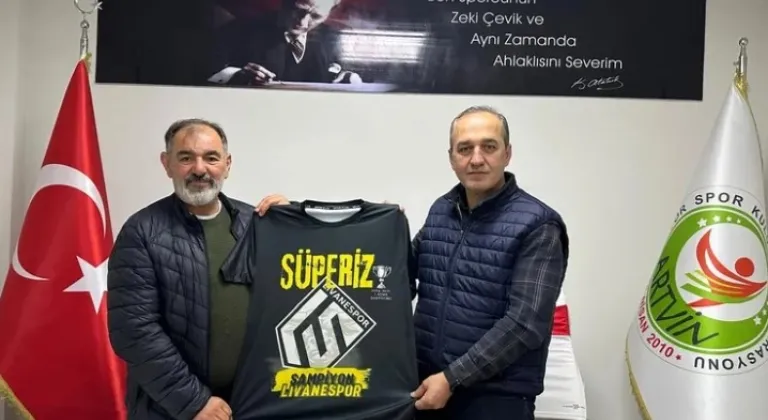 Livanespor Şampiyonluk Ziyaretini ASKF Başkanı Dağ’a Gerçekleştirdi

