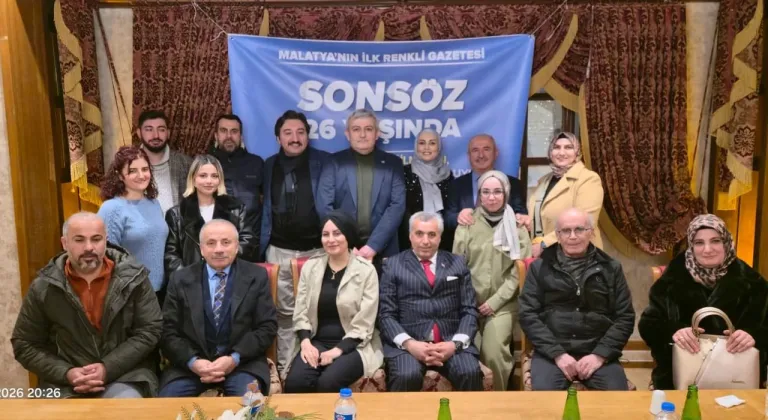 Malatya basınında çeyrek asırlık çınar: Sonsöz Gazetesi 26 yaşında