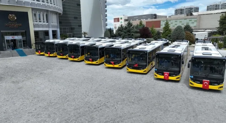Malatya Büyükşehir Belediyesi’nden toplu taşımaya yeni otobüs takviyesi