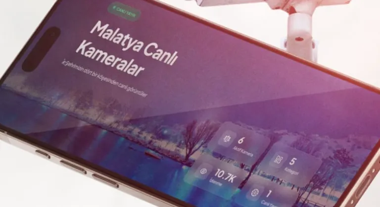 Malatya Büyükşehir’den 7/24 canlı izleme platformu