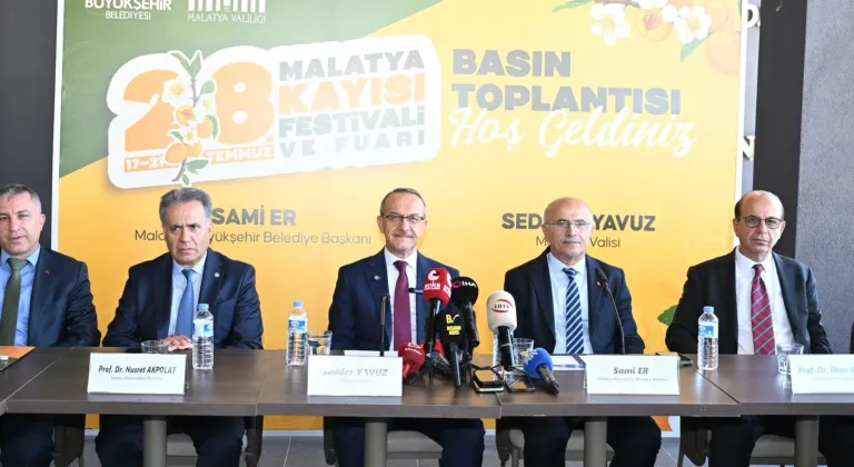 Malatya Kayısı Festivali 28. Kez Kapılarını Açıyor