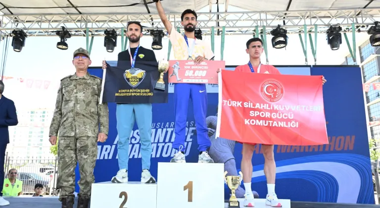 Malatya’da Arslantepe Uluslararası Yarı Maratonu tamamlandı