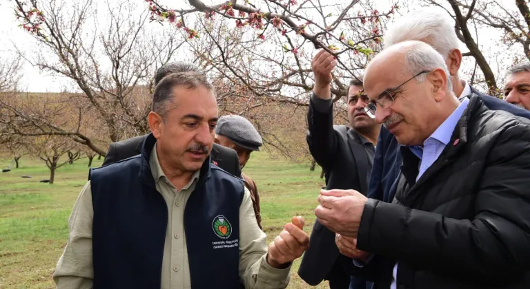 Malatya’da dolu felaketi sonrası yerinde tespit... Yaraları birlikte saracağız