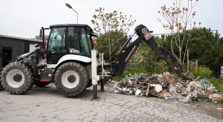 Maltepe'nin mahallelerinde bahar temizliği