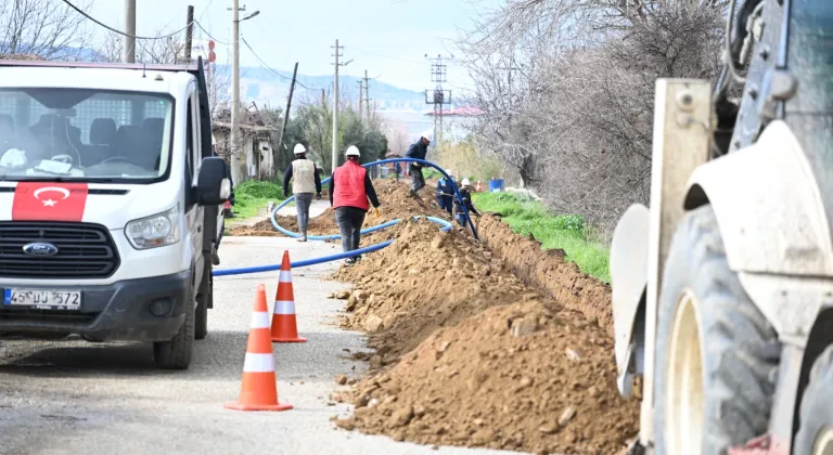 Manisa Alaşehir'de 40 yıllık su çilesi son buluyor