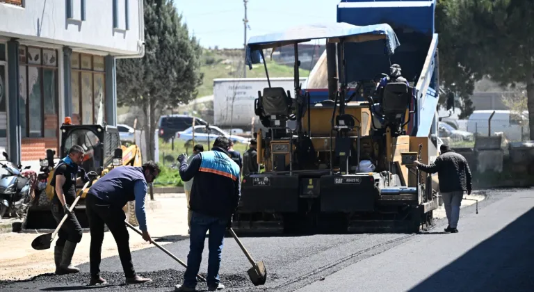 Manisa Ayakkabıcılar Sitesi'nde 2 bin tonluk serim