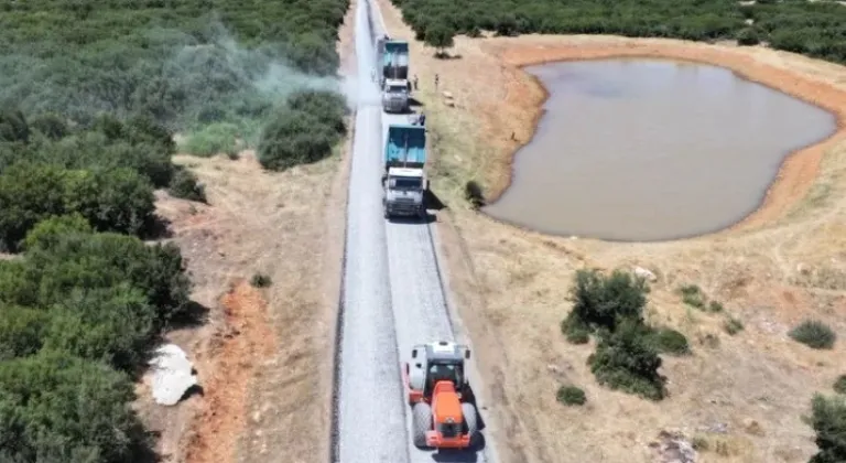 Manisa Büyükşehir İlçelerde Asfalt Atağını Başlattı

