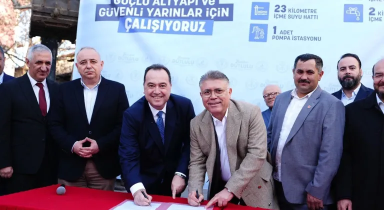 Manisa Gelenbe’de 4 milyon Euro'luk altyapı yatırımına start