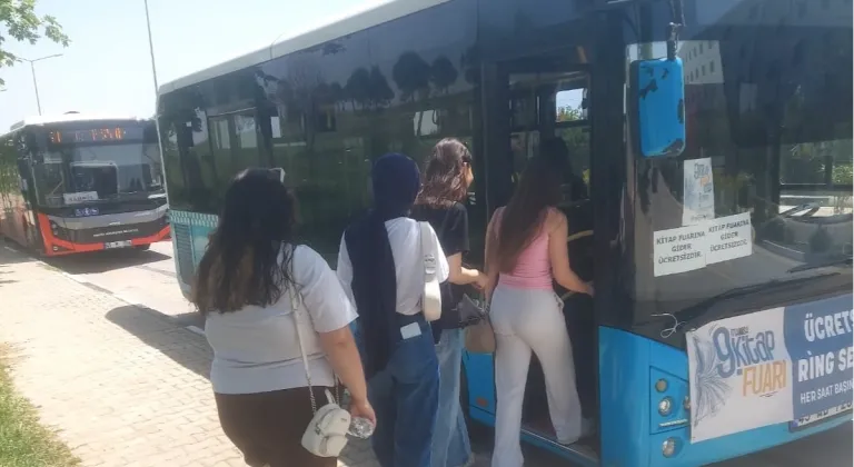 Manisa Kitap Fuarı’na ücretsiz ulaşım