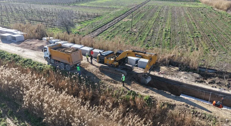 Manisa'da Akgedik TOKİ’de altyapı çilesi sona eriyor