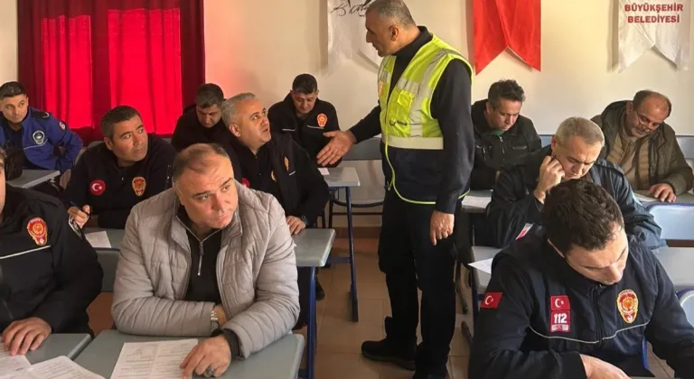 Manisa'da personele güvenli çalışma eğitimi verildi