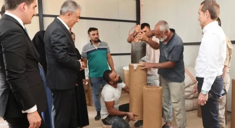 Mardin’de Arıcılıkta Geleneksel Kovan Üretimi Başladı