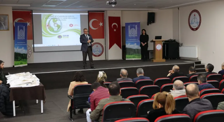 Mardin’de okullara sıfır atık ve çevre eğitimi