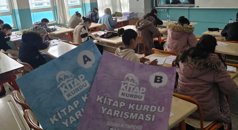 Mardin’de TÜGVA’dan “Kitap Kurdu” sınavı