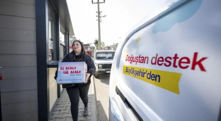 Mersin Büyükşehir’den Dar Gelirli Ailelere Bebek Yardımı