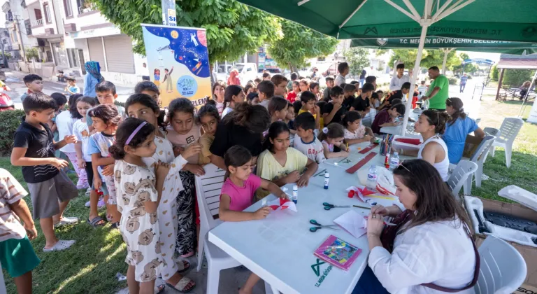 Mersin Büyükşehir’in Etkinlikleri Çocuklardan Büyük İlgi Görüyor