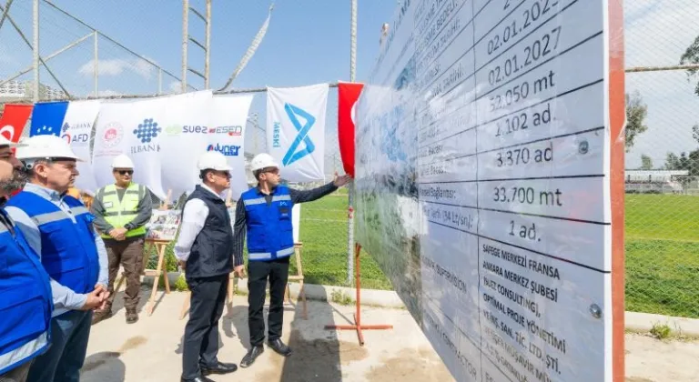 Mersin’de 55 kilometrelik kanalizasyon projesi yüzde 75 tamamlandı