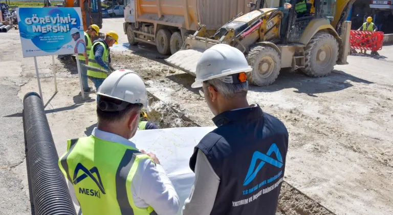 Mersin’de 8 mahalleye kanalizasyon çözümü