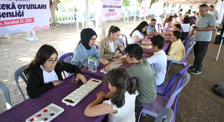 Mersin’de Akıl ve Zekâ Oyunları Şenliği düzenlendi