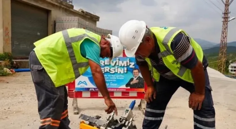 Mersin’de Altyapı Çalışmaları Sürüyor