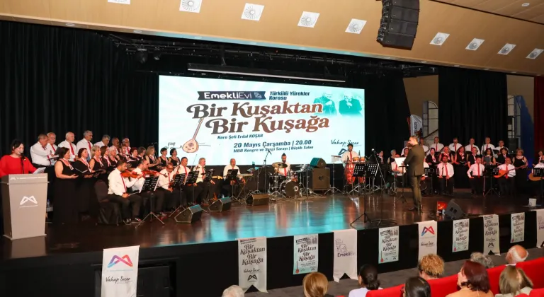 Mersin’de ‘Bir Kuşaktan Bir Kuşağa’ konseri coşkuya sahne oldu