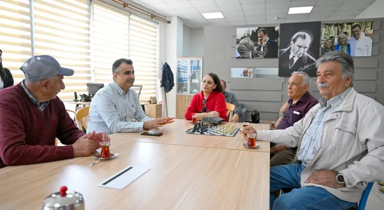 Mersin’de emekli evleri dayanışmanın merkezi oldu