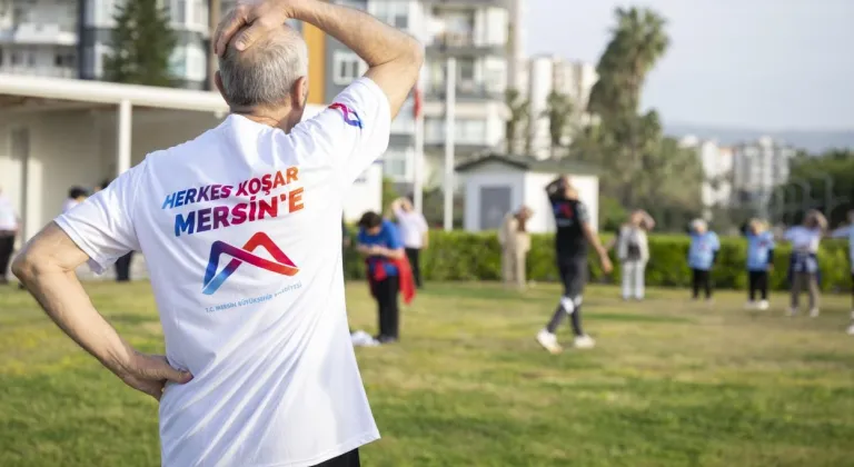 Mersin’de sabah sporuna yoğun ilgi