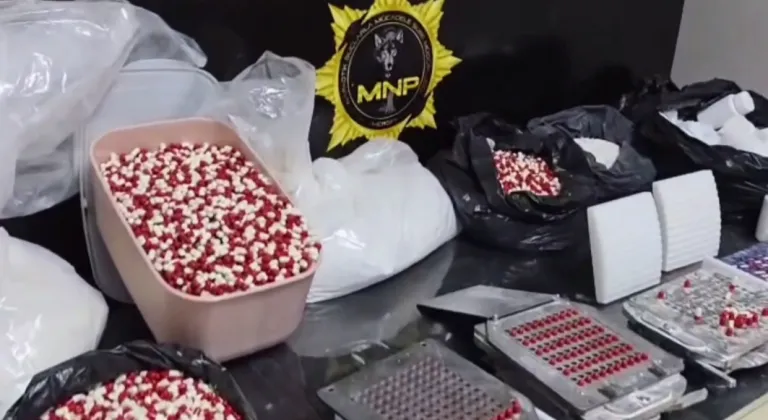 Mersin’de tonlarca sentetik ecza hammaddesi ele geçirildi