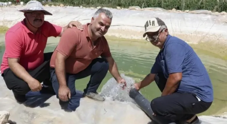 Mersin’den Erdemli Kırsalına Sulama Borusu Yardımı