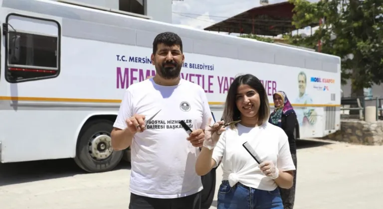 Mersinli Vatandaşların ‘Bayram Tıraşı’ Geleneği Bu Bayram da Mersin Büyükşehir’den