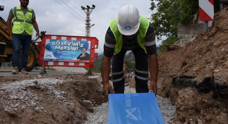 MESKİ, Değirmendere Mahallesi İçme Suyu Hattını Modernize Etti