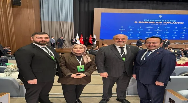 Mete Bahadır Yılmaz İl Başkanları toplantısında