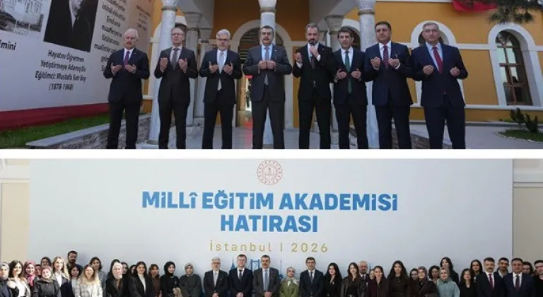Milli Eğitim Akademisi 'ilk ders'le açıldı