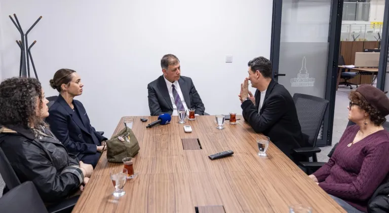 Minguzzi ailesinden Başkan Tugay’a ziyaret