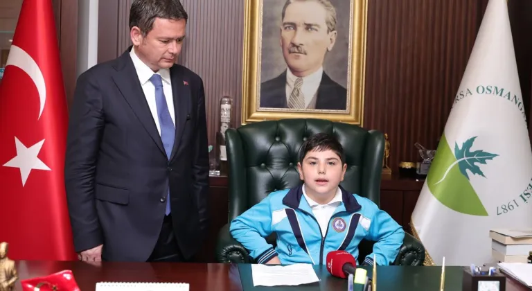 Minik Başkan’dan park talimatı