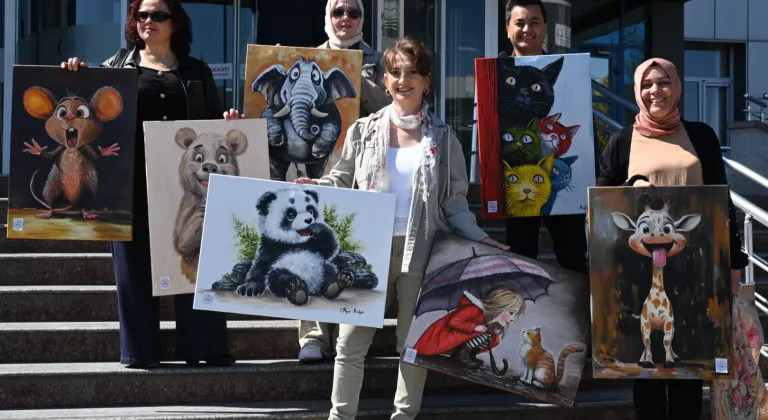 Minik hastalara 23 Nisan morali