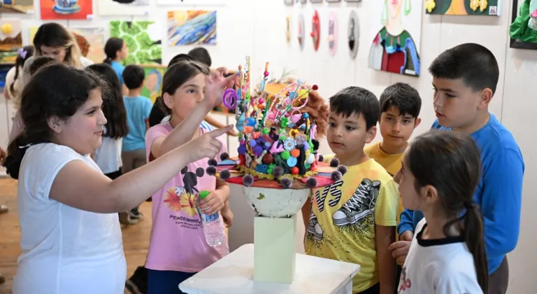 Miniklerin Hayal Dünyası Mersin’de Sergilendi
