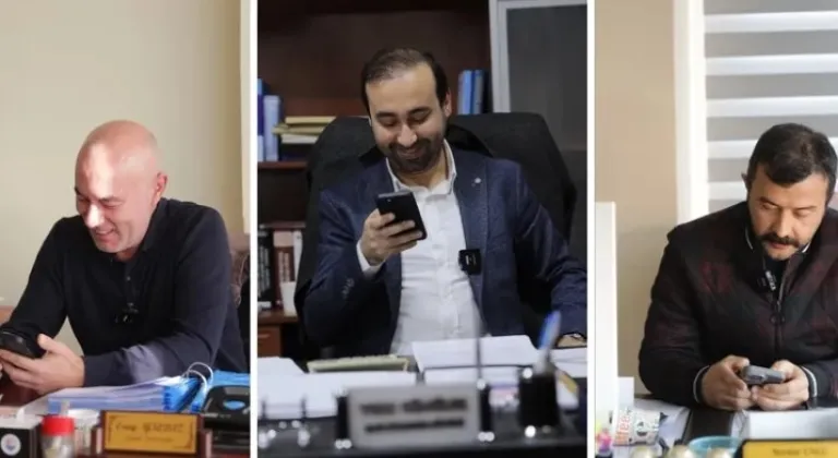 Muğla Dalaman Belediyesi personelinden eşlerine özel sürpriz telefon