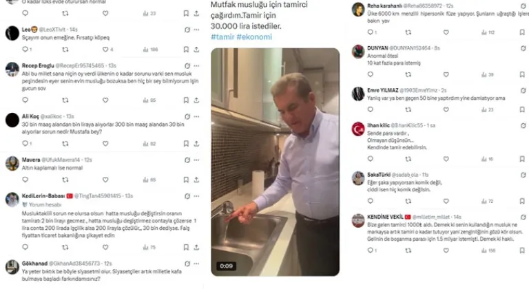 Mustafa Sarıgül’ü sosyal medyada Ti’ye aldılar