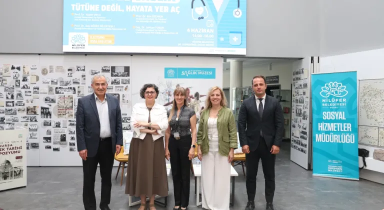 Nilüfer’de “Tütüne Değil, Hayata Yer Aç” söyleşisi
