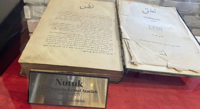 Nutuk’un 8 yabancı dilde özel baskıları tanıtıldı