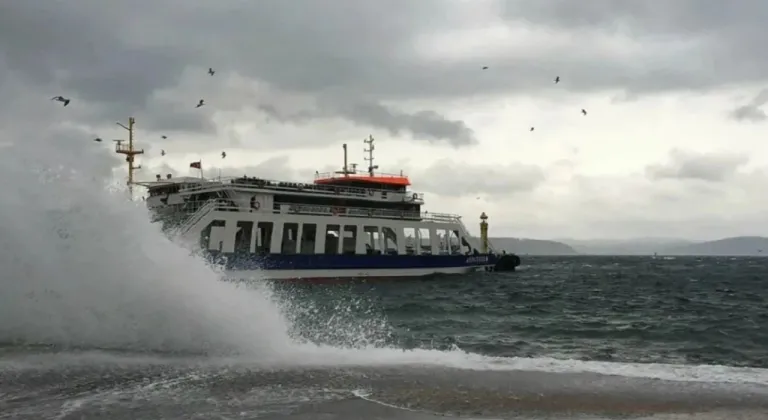 Olumsuz hava deniz ulaşımını vurdu: İDO ve BUDO’da iptaller