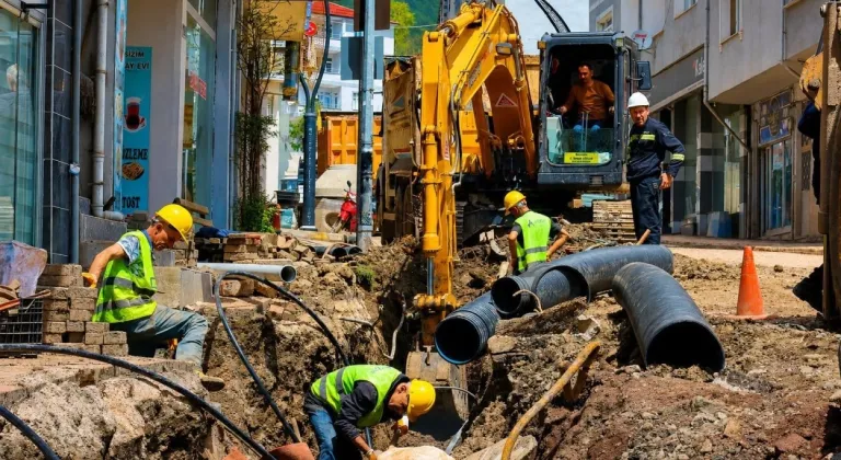 Ordu Aybastı’da 60 yıllık altyapı yatırımı sona yaklaştı