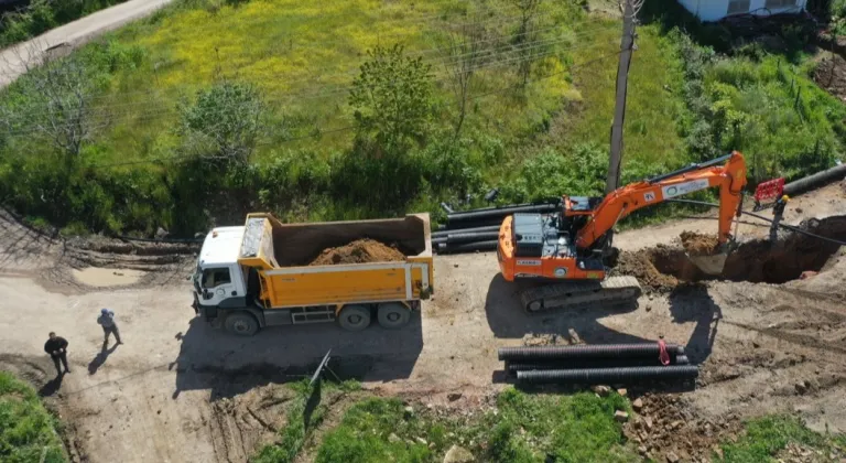 Ordu Fatsa’da altyapı yatırımları sürüyor