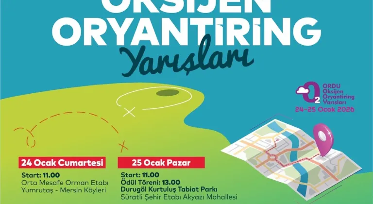 Ordu Oryantiring yarışlarına ev sahipliği yapacak