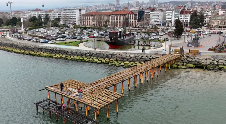 Ordu’da Ayışığı İskelesi yeniden hayat buluyor