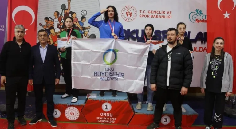 Ordu'da Düzenlenen Kick Boks Şampiyonası Tamamlandı