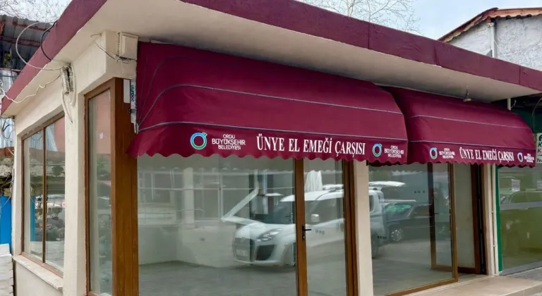 Ordu'da El Emeği Çarşısı modern hale getirildi