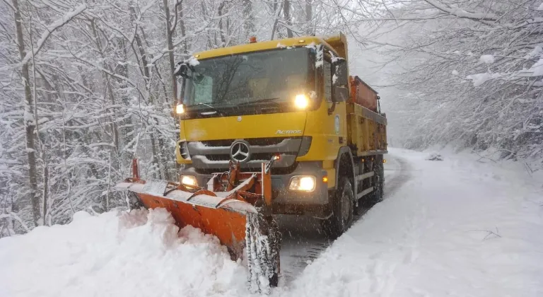 Ordu’da karla mücadele seferberliği: 417 araç, 600 personel sahada