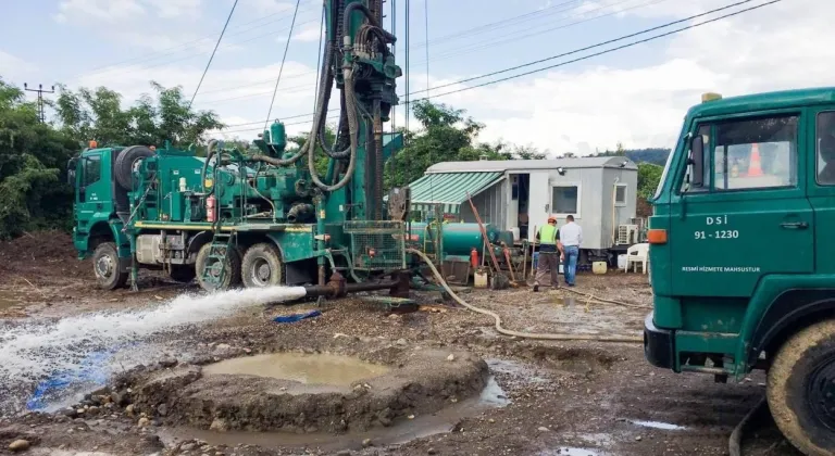 Ordu’da kırsal mahallelere içme suyu için sondaj çalışmaları hızlandı